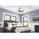 44" Swanson ENERGY STAR® 5-Blade Standard Ceiling Fan with Pull Chain and LED Light Kit Included