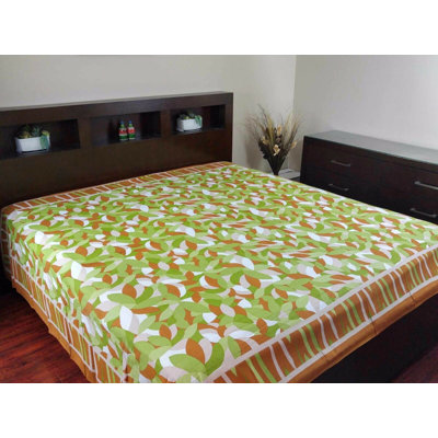 Sweet Us Cotton Floral Coverlet