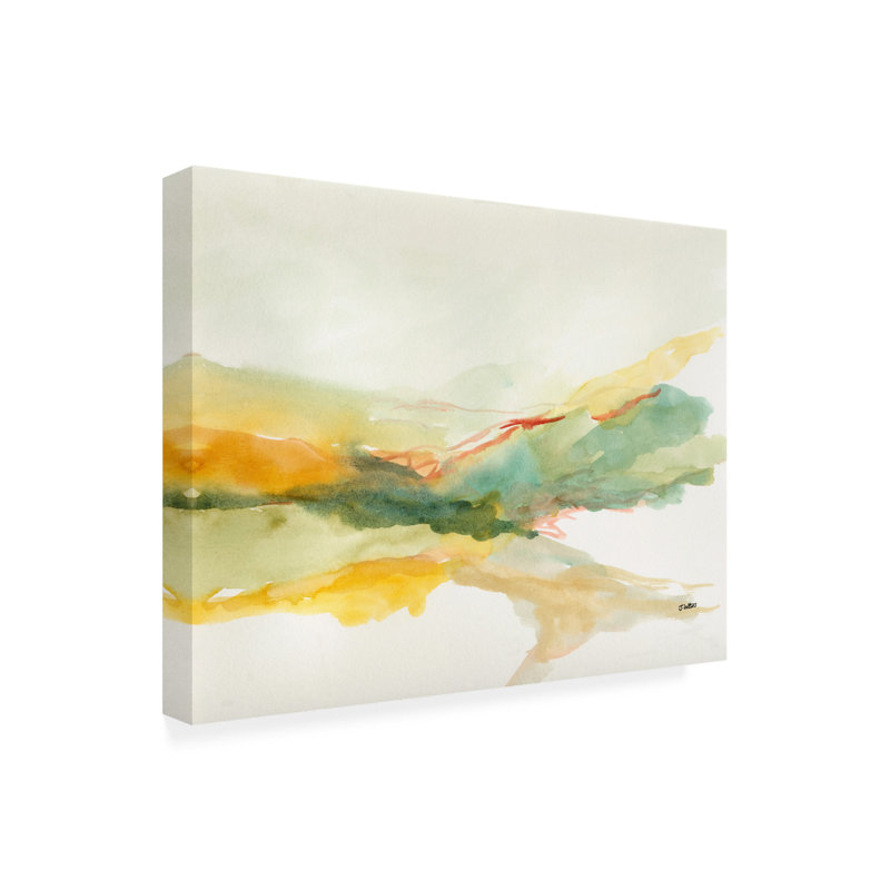 Œuvre d'art sur toile, Rand Jan, H 14 po x l 19 po