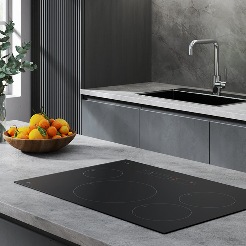 Samsung 30" Black Ceramic 4-Burner Induction Cooktop