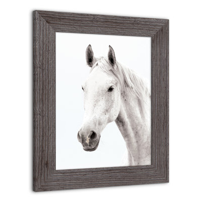 «White Horse», reproduction encadrée