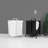 2 110L Laundry Hamper With Lid, Sorting Cards, Black Fabric Basket For Clothing & Cloth Cards , Clothes Storage