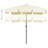Mathias 200cm X 125cm Rectangular Beach Parasol-885308832