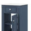 Meuble-lavabo de salle de bain avec lavabo en céramique, porte à fermeture douce, tablette réglable-670833629