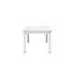 Gibraltar 96'' Extendable Powder Coated Aluminum Outdoor Dining Table