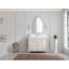 Meuble-lavabo simple 42 po avec comptoir en quartz Aberdeen