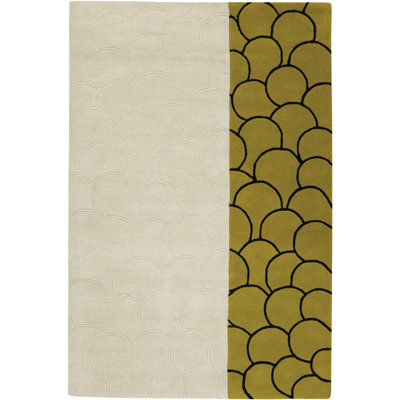 Tapis chameau / ivoire Chrysta