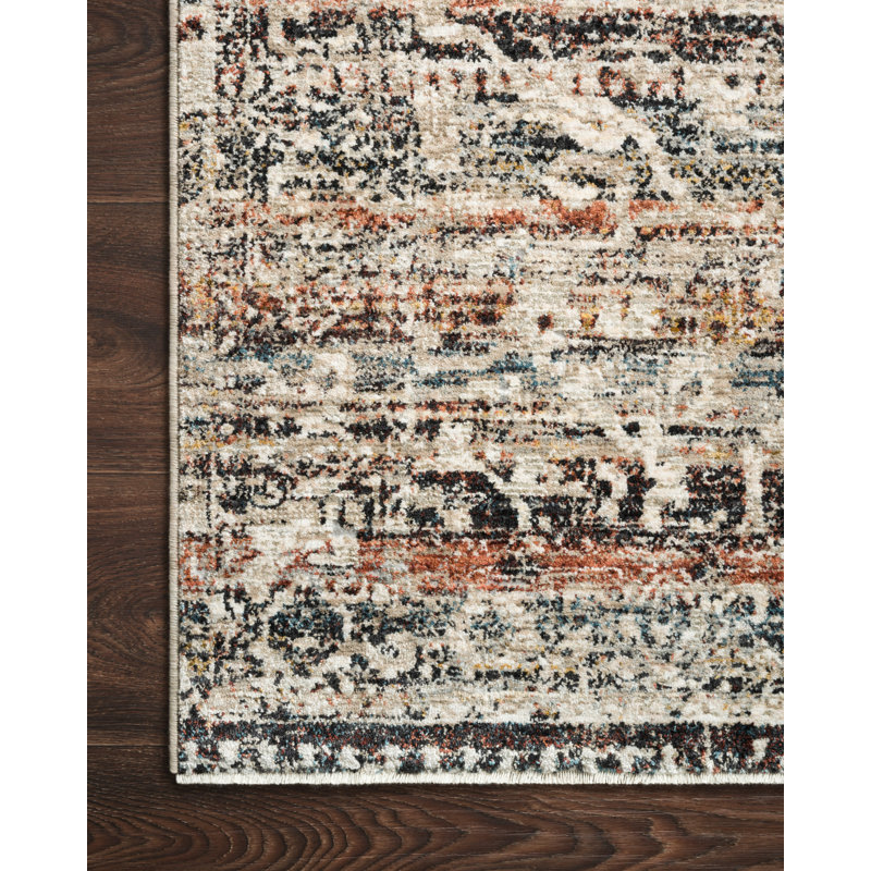 Fuhrman Abstract Indoor Rug, Runner 2'10" x 8'