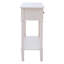 Wine 90cm Solid Wood Top Console Table