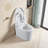 Smart One-Piece Tankless Toilet With Bidet, Heated Seat, Auto Flush & Remote Control