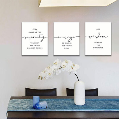 3 Piece Wrapped Canvas Print