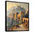 Black Floater Framed Canvas
