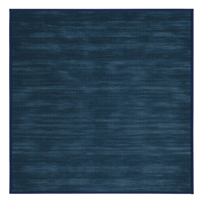 Machine Washable Solid Gray Area Rug