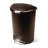 Simplehuman 50 Liter / 13 Gallon Semi-Round Kitchen Step Trash Can with Secure Slide Lock, Plastic-11266105