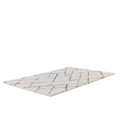Thalia Geometric Shag Area Rug