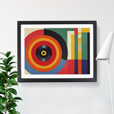 Abstract Vinyl Record Vol.1 - Single Picture Frame Print