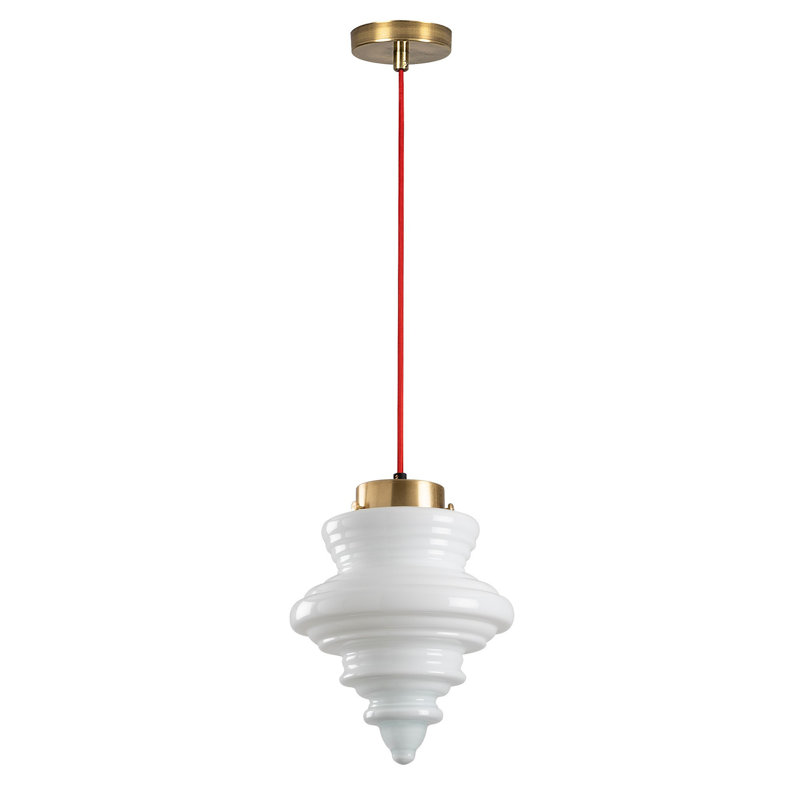 1 - Light Red/Golf Unique/Statement Pendant