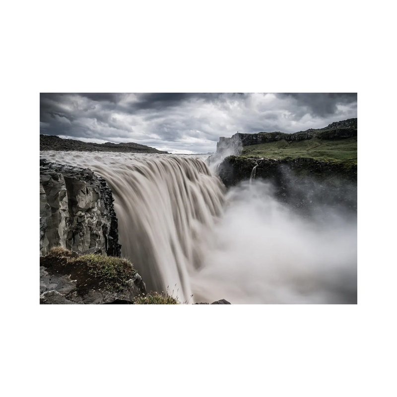 At The Edge Of The World by Andreas Wonisch - Wrapped Canvas Print