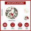 Ensemble de 4 napperons de table Cardinal Birds Winter Pine Christmas Christmas