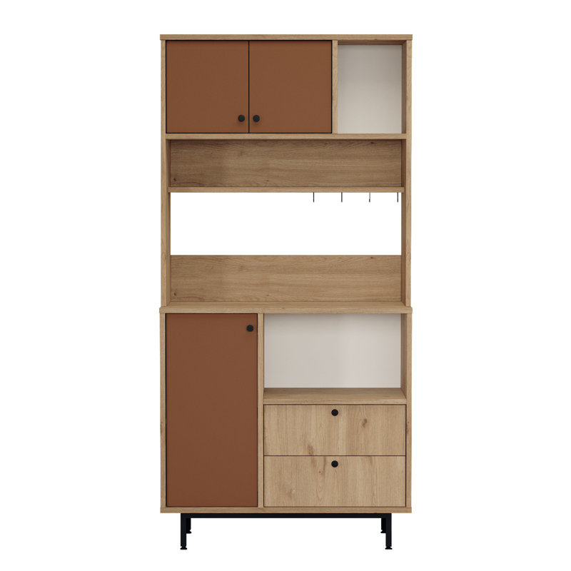 Armoire polyvalente Colesen, Brun / Beige