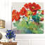 « begonia i » par theresa troise heidel, reproduction d’art sur toile tendue-19216693