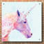 «Mystic Unicorn I» par Victoria Borges, art mural en verre acrylique-652602872