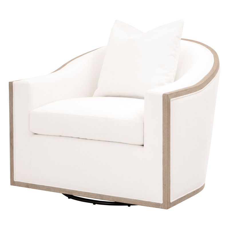 Fauteuil club pivotant de 36 po Como