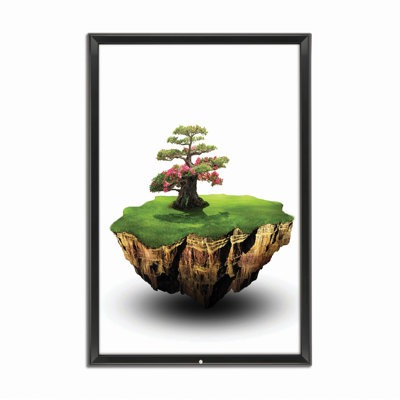M&T Displays Premium 24x36 Lockable Snap Poster Frame | Black Aluminum Front Loading Wall Mounted Picture & Sign Holder with Key | Anti-Glare Cover for Secure Display in Retail, Restaurants - 5 Pack
