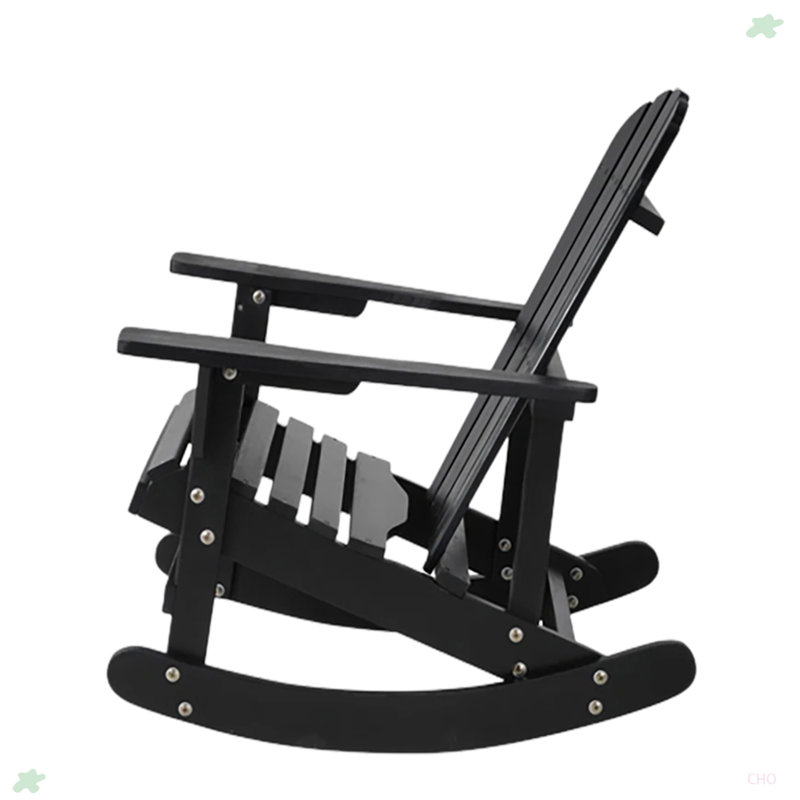 Mobilier d'extérieur Adirondack, Noir