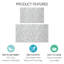 Tapis de cuisine polyvalent 2 pièces