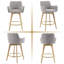 Lovetro 65.5cm Swivel Bar Stool-1017937905