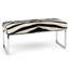 Upholstered Cowhide Bench-1083006780
