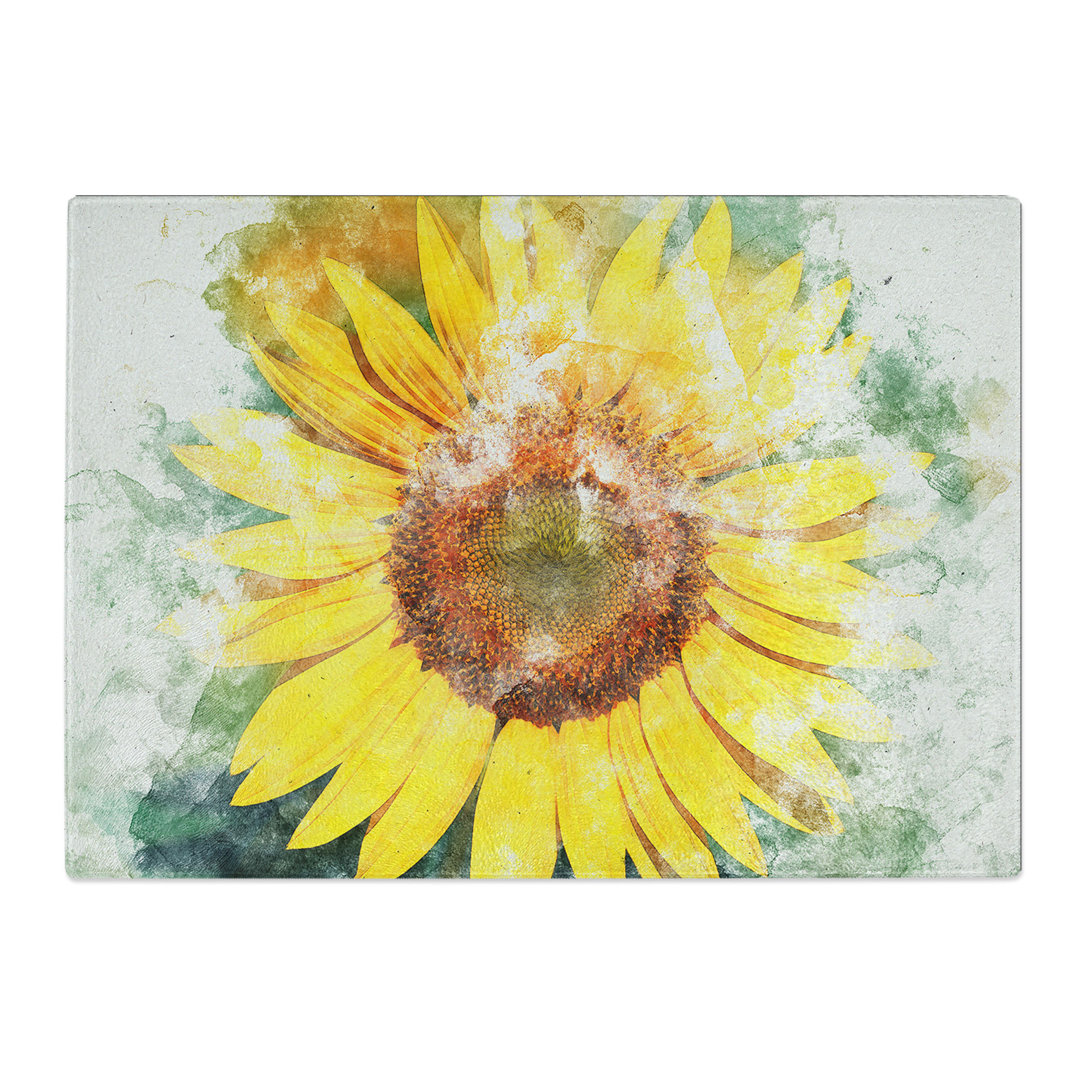 Tempered Glass the Sunflower Chopping Board