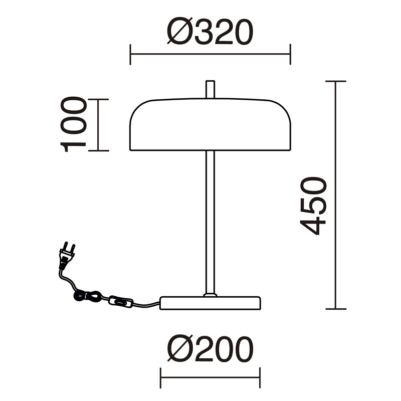 Margery Metal Table Lamp