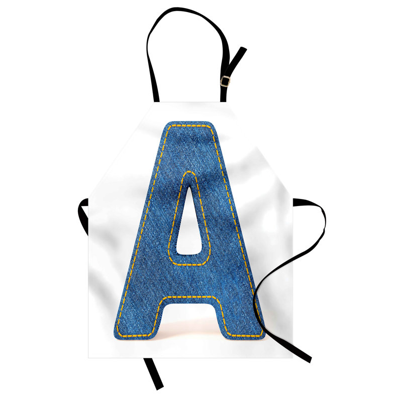 No Pattern Bib Apron, A
