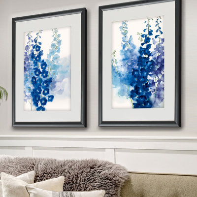 " Delphinium " 2 - Pieces