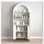 Armoire de rangement arquée avec éclairage DEL-175565750