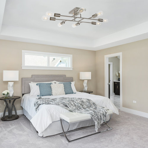 George Oliver Prannoy Semi Flush Mount & Reviews | Wayfair