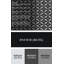 Tapis noir à motif géométrique Knopp-596102322