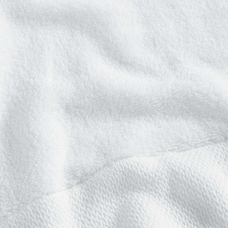 Ensemble de draps de bain 2 pièces Calvin Klein Entwine, Blanc