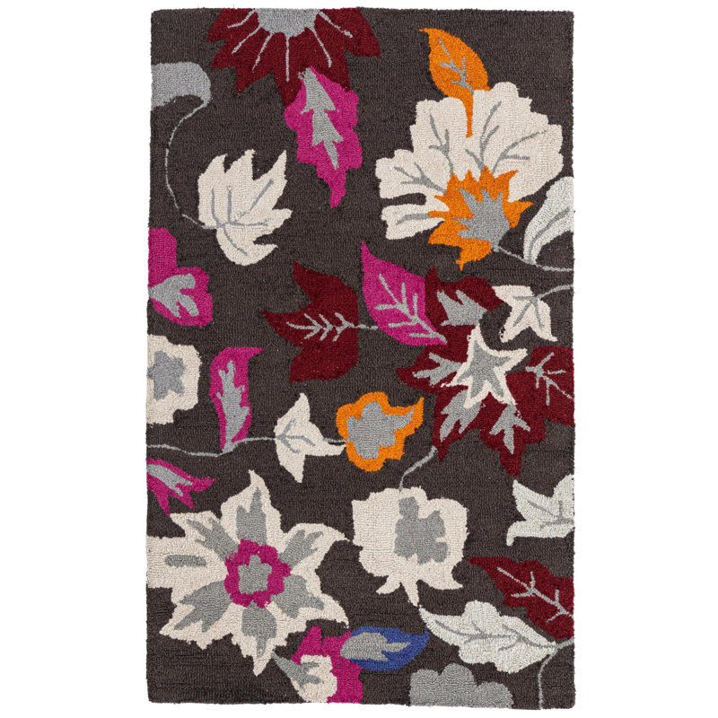 Noell Dark Brown Rug