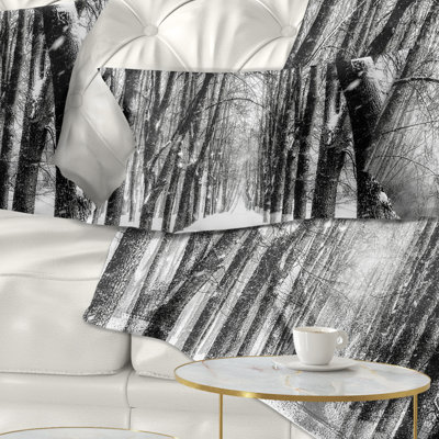 Coussin lombaire à neige forest