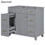 Base de meuble-lavabo avec trois tiroirs-99996309