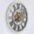 Wall Clock 36" Round Oversized for Living Room decor with Real Moving Gears America Collection-87147383