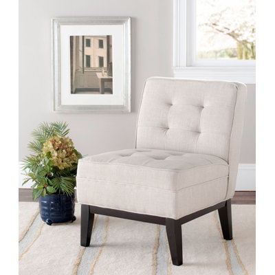 Upholstered Slipper Chair