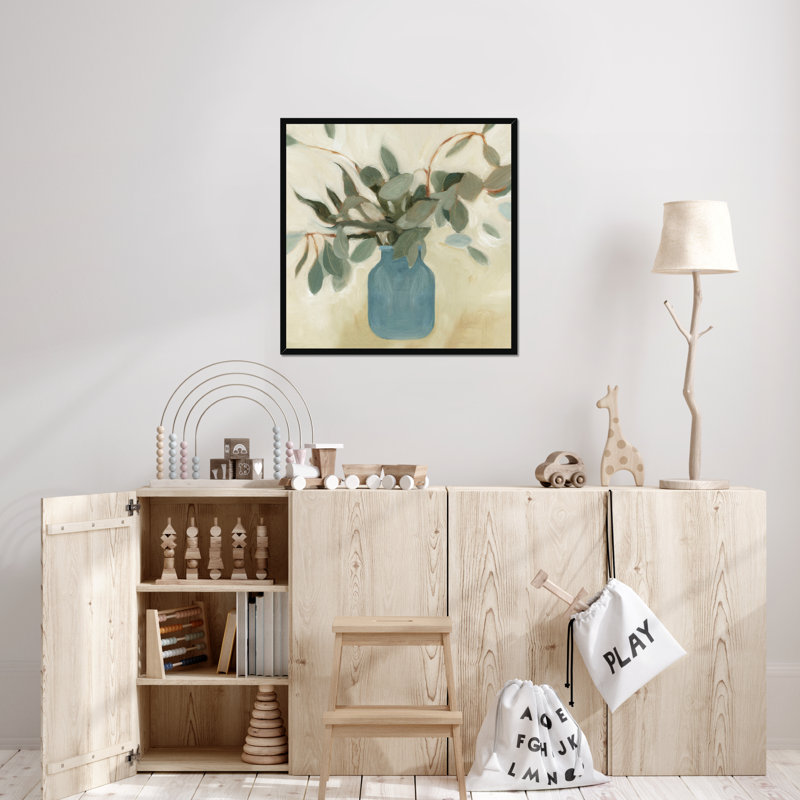 Arrangement II by Emma Scarvey - Painting, Black Framed Paper Print, 95cm H x 95cm W