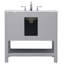 Ensemble de meuble-lavabo simple 36 po Newsoms-2114821178