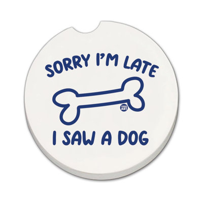 Sous-verre Saw A Dog