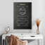 Baseball BW, brevet sur toile-901090215