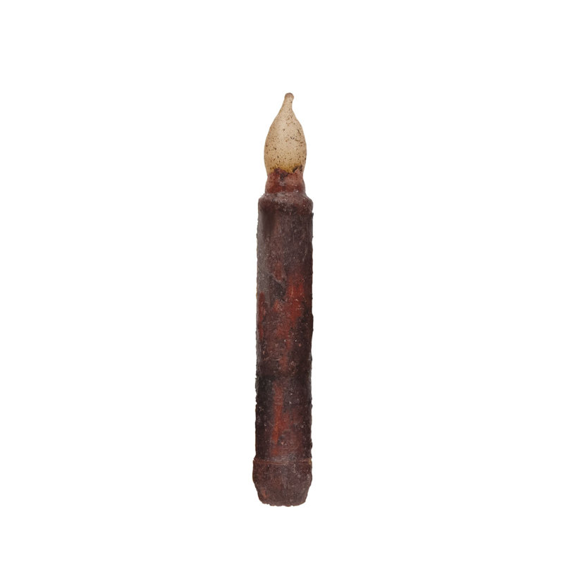 Bougie conique non parfumée, Bourgogne